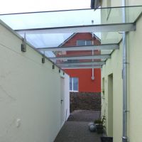 Ueberdachung Haus Garage 5.5m x 2.0m. 